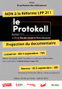 Protokoll projection 4 septembre